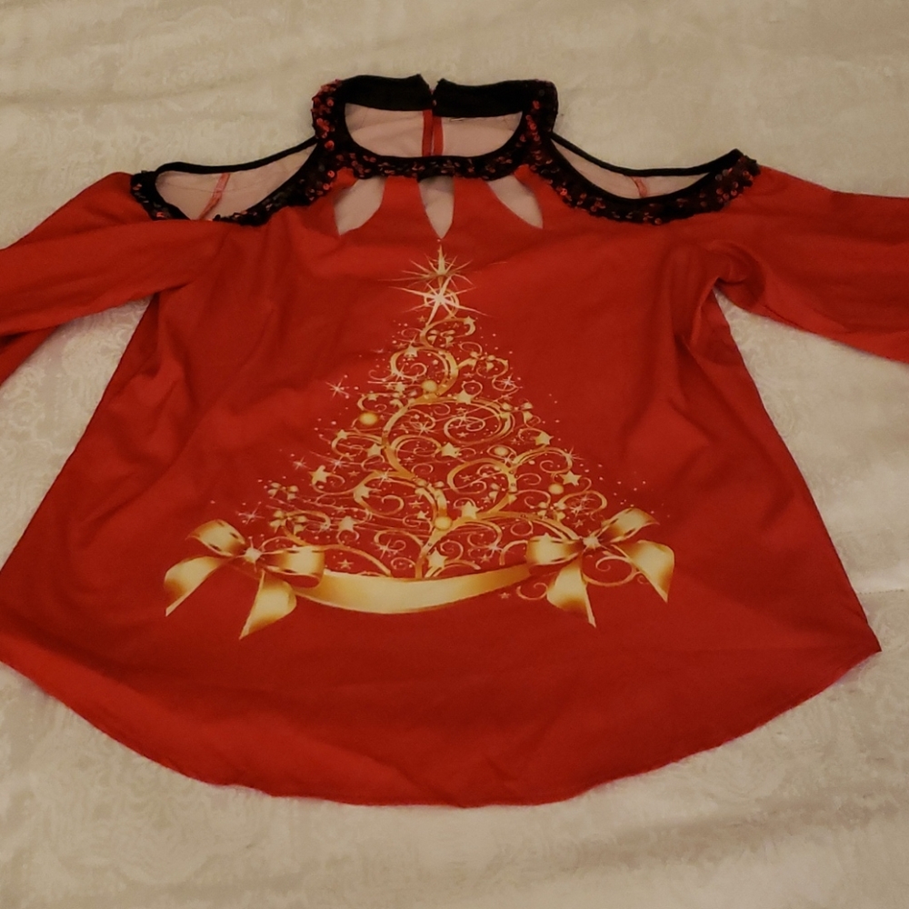 Brand new beautiful Christmas shirt size L